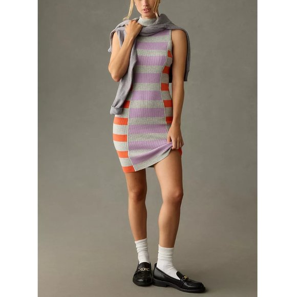 Anthropologie Daily Practice Sleeveless Mock-Neck Sweater Dress - XL - Picture 1 of 10